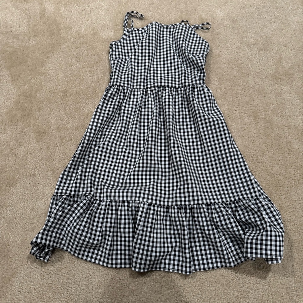 Gingham Checkered Kids Dress